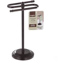Towel warmers make towels toasty & warm. Chapter Free Standing Towel Holder Oil Rubbed Bronze Walmart Com Walmart Com