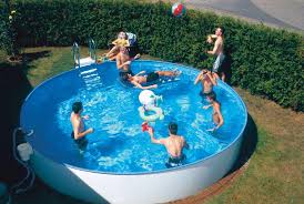 Vandous Wasser Erleben Rundbecken Set 4 5m X 1 2m Mit Filter Skimmer Leiter Und Zubehor Gunstig Online Kaufen