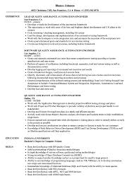 Expert skill in hvac pumps and electrical motors. Quality Assurance Engineer Resume Format