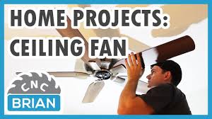 Since installing new wiring is involved in this process, we urge you to hire a licensed electrician for ceiling fan installation where no. Home Projects Ceiling Fan Install With No Existing Wiring Youtube
