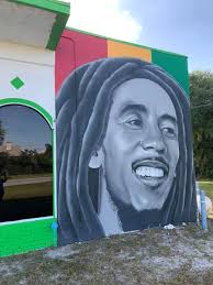 Derek Donnelly #ssosva The Mad Monk LIVE, LOUD, LOCAL! A really cool local  project doing dumpsters!!! One side a mural other with local small  businesses logos that are actively supporting local art,