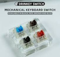 * *-Pin Linear Black/Red And Tactile Brown/* Mechanical Keyboard Switches -  Hot-Swappable with Socket And Soldering Options for Gaming/Office * * in  Four Styles