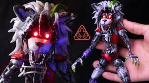 How to: DESTROYED ROXANNE WOLF (lights ON/OFF)☆ FNAF: SECURITY BREACH  ,colab:@RYNOARTS✓POLIMER CLAY - YouTube