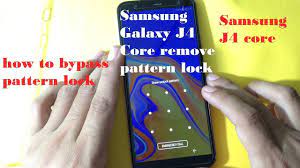 How to unlock samsung galaxy phone? How To Bypass Remove Pattern Lock On Samsung Galaxy J4 Core Youtube
