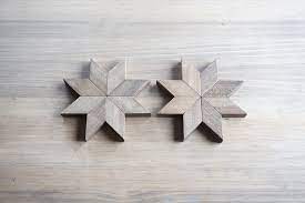 セリアの角材1本でおしゃれな星形コースターをdiy 星形 裏技 100 円ショップ裏技