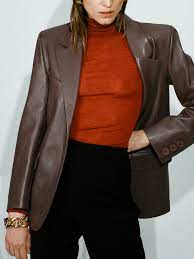 Meet Nour Hammour Parisian Label Behind The Perfect Leather Jacket Wwd