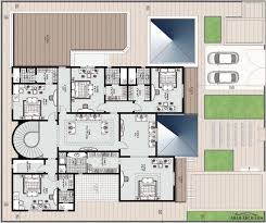 مخطط الفيلا رقم التصميم A12 من مبادرة بيتى 929 متر مربع 7 غرف نوم New House Plans My House Plans Family House Plans