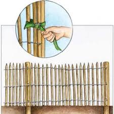 Staketenzaun Aufstellen So Gelingt S Bemalte Stocke Zaun Garten Zaun