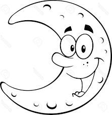6 Moon Clipart Black And White Preview Top Moon Pictures Hdclipartall