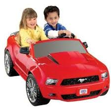 Power Wheels Red Ford Mustang 12 Volt Battery Powered Ride On Walmart Com Power Wheels Toy Cars For Kids Ride On Toys