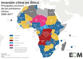República democrática del congo ≈ 88 143 000. En Que Sectores Invierte China En Africa Mapas De El Orden Mundial Eom