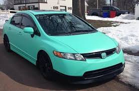 360 Customs Llc Project Of The Month 2008 Honda Civic Si Wrapped With Oracal 970ra Matte Mint Honda Civic Si Honda Civic 2008 Honda Civic Si