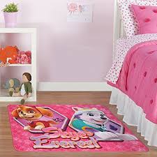Paw Patrol Skye Amp Everest Digital Printed Area Rug Multicolor 40 Quot X 54 Quot Paw Patrol Bedroom Decor Kid Bathroom Decor Toddler Girl Room