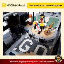 This file requires bricklink studio to open. The Music Club Inverted Corner Moc 15858 Modular Building Alternative Lego 10255 Designed By Huaojozu Moc Brick Land