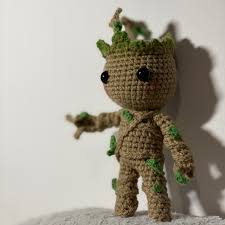 Crochet Pattern Amigurumi Baby Groot Fan Art