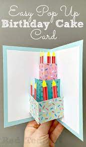 How to make a pop up birthday greeting card. 30 Handmade Birthday Card Ideas Birthday Card Craft Easy Birthday Cards Diy Birthday Card Pop Up