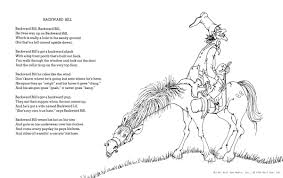 Backward Bill Character Traits Text Evidence Shel Silverstein Poems Silverstein Poems Shel Silverstein