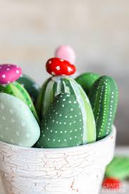 This gold foil cactus pouch is super stylish so you'll probably want to make two (or three)! Cactus Painted Rocks Crafts By Amanda Clay Pot Crafts