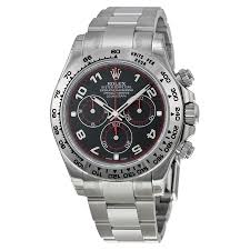 Contact a retailer about the cosmograph daytona. Rolex Cosmograph Daytona Black Dial 18k White Gold Oyster Bracelet Automatic Men S Watch 116509bkao 116509bkao Rolex Cosmograph Daytona Jomashop