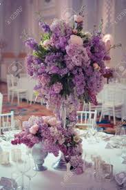 These simple star diy wedding table decorations. Festive Table Decoration In Lilac Colours Wedding Decorations Stock Photo Picture And Royalty Free Image Image 30434606