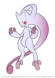 Learn How To Draw Mega Mewtwo Y From Pokemon Pokemon Step By Step Drawing Tutorials A picture can make every one of you with his hands.