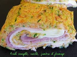 Roule Courgette Carotte Et Fromage Roule De Courgette Recettes De Cuisine Jambon Et Fromage