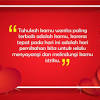 Saat momen hari jadi pernikahan, kamu bisa mengucapkan dan mengirim kata romantis pada doi. 1