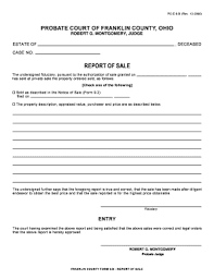 In order to transfer ownership of real property after someone dies, you need to find the last recorded property deed. Franklin County Probate Court Forms Fill Online Printable Fillable Blank Pdffiller