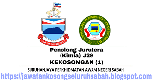 Minister of higher education (mohe). Kerja Kosong Jabatan Kimia Sabah
