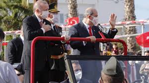 .yıl dönümü dolayısıyla kuzey kıbrıs türk cumhuriyeti (kktc) meclisi özel oturumunda konuştu. Kibris A Da Cumhurbaskanligi Sarayi