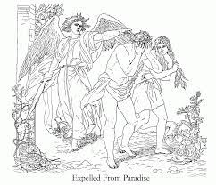 These make a great take home sheet for children as you learn each part of the bible story. Free Bible Coloring Pages Of Adam And Eve Coloring Home