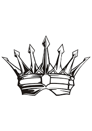 King Crown Black And White Clipart Free Svg File Svgheart Com