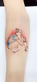 Lovely Girl And Dog Tattoo Inkstylemag Tattoos Love Tattoos Cool Tattoos