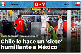 Complete overview of mexico vs chile (copa america centenario final rounds) including video replays, lineups, stats and fan opinion. Anotando Futbol Chile En La Copa America 2019