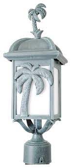 15m outdoor palm tree light landscape light up plant cheap artificial trees with light china made in. Americana Palm Tree Lamp Post Tropical Outdoor Wall Lights And Sconces By Melissa Lighting Inc Houzz