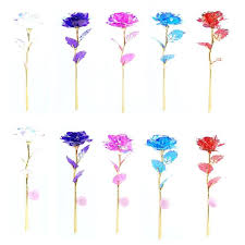 Vase new collection large real touch perfumed flowers that last forever and smell amazing with gorgeous vase & box. Fashion Artificial Foil Plated Gold Rose Lasts Forever Love Wedding Decor Flower Led Luminous Galaxy Mother S Valentine S Day Artificial Dried Flowers Aliexpress