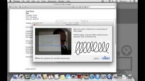 5) move the crosshairs to capture only your signature as best you can and release. Quick Tip Digitally Insert Signatures Into Documents Using Preview