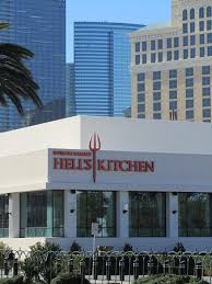 The world's first hell's kitchen restaurant, inspired by gordon ramsay's hit tv series hell™s kitchen turns up the heat at caesars palace las vegas hotel & casino. Hell S Kitchen Restaurant And Skyline Picture Of Gordon Ramsay Hell S Kitchen Las Vegas Tripadvisor