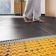Ditra Heat Warm Floor System Simple Decoration Ideas Interior Design Home Design Decoration Dec Floor Heating Systems Heated Floors Heated Concrete Floor