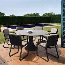 Outdoor Dining Set Fano 6 Seat Outdoor Patio Decor Outdoor Dining Outdoor Garden Furniture