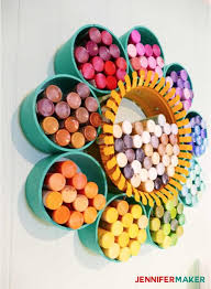 Make sure they stay in an environment between 65° and 75° year round; Diy Craft Paint Storage My Pretty Pvc Wallflower Organizer Jennifer Maker