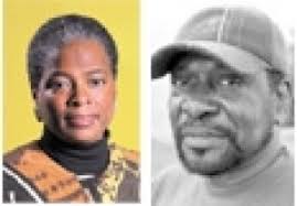 Jamala Rogers and Percy Green