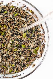 Add some chopped nori/ seaweed/ furikake seasoning, for even more flavor. Multi Seed Crisps Homemade Vegan Crackers The View From Great Island