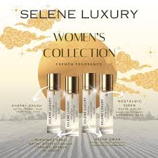 Buy Selene Luxury Woman Perfume Gift Set 4 x 20 ml for Women with Cherry  Kiss, Midnight Spell, Black Swan, Nostalgic Siren Perfume|Floral, Fruity,  woody Long Lasting EDP Fragrance Scent Online at