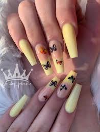 Follow for daily nails inspiration 😍 dm for credit and removal 🙂 👇best game👇#ad theplug.co/terrarium/22333/29099. Super Suitable For Summer Butterfly Acrylic Long Coffin Nails Art Butterflies Dancing At Your Fingertips Lily Fashion Style