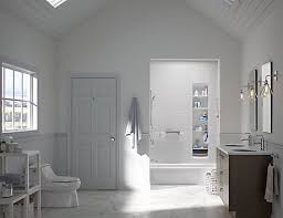 Reimagine your space with new fixtures, colors, lines and texture with our inspirational design ideas. Bathroom Ideas Kohler