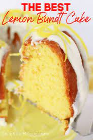 Once combined, drizzle over the cooled cake. Lemon Bundt Cake Super Moist Lemon Bundt Cake Recipe