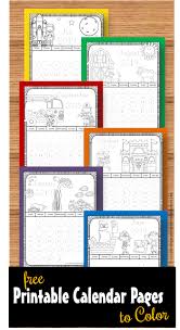 I hope you all enjoy these and that they help you achieve an. Free 2018 2019 Printable Calendar Pages To Color These Monthly Themed Coloring Sheets Are So Ado Preschool Calendar Kindergarten Calendar Calendar Printables
