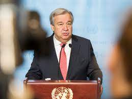 Climate change · october 14 2020. U N Chief Antonio Guterres Making Peace With Nature Is The Defining Task Of The Century