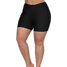 Women S Plus Size Swim Shorts Long Board Shorts Ladies Swimwear Bottoms You Can Find Out More Details At T Womens Shorts Swimwear Bottoms Board Shorts Women